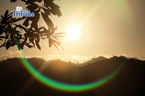 April 03 2026)  Sunrise seen from Doña Remedios Trinidad, Bulacan, on Good Friday April 3 2026. Photo/Analy Labor