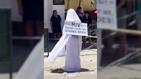 HIV-positive penitent confronts  stigma 