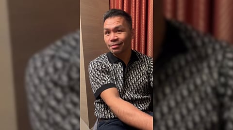 Pacquiao: Be a man, Floyd