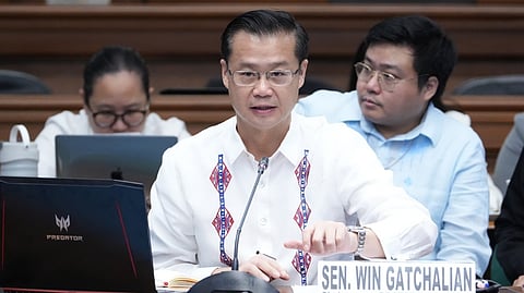 SENATOR Sherwin Gatchalian