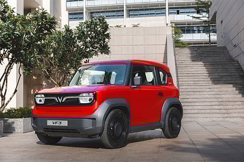 VINFAST electric mini SUV VF3 is part of the company’s offer that gives added discounts to drivers switching from gasoline vehicles.
