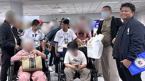 Gov’t repatriates 67 more Pinoys from Qatar