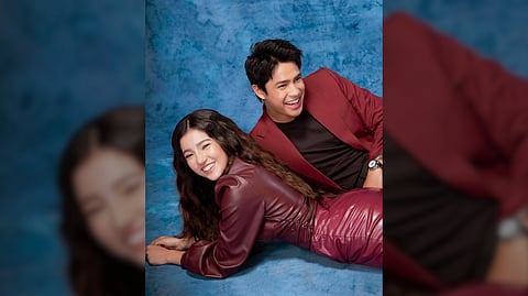 BELLE Mariano and Donny Pangilinan in a shoot for their hit series 'Can't Buy Me Love.'
