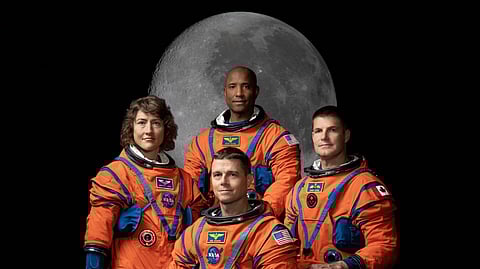 The Artemis II crew successfully completes their mission. 