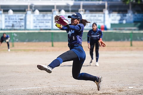 GLORY Alonzo and the Adamson Lady Falcons inch closer to their 13th straight UAAP softball title following their impressive 5-0 win over the UP Fighting Maroons in Game 1 of their best-of-three finals series.   