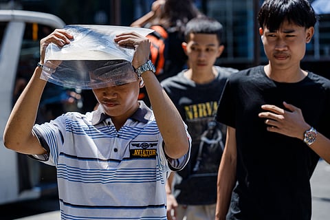 Hot weather in Manila