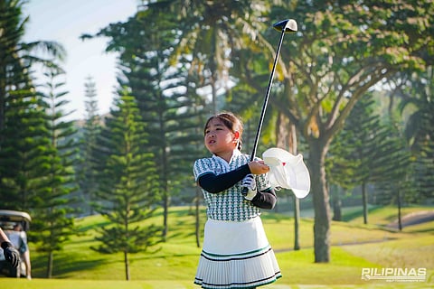 WINTER Serapio averts a meltdown with a birdie to fire 82 and secure the title in the girls’ 7-10 division of the ICTSI Mount Malarayat JPGT Championship. 