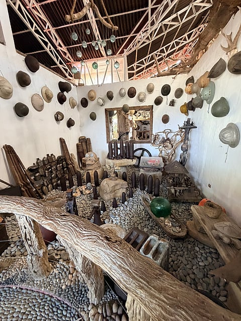 A MUSEUM section showcases old war materials used by the Ilocanos, preserving a glimpse of their resilience and history.