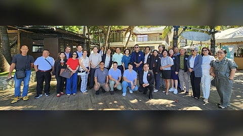 GOVERNMENT and private sector leaders, including AIC Airports, gather with Leo Tereso Magno of the Mindanao Development Authority during a consultative dialogue in Cagayan de Oro City to strengthen partnerships for Mindanao’s development.