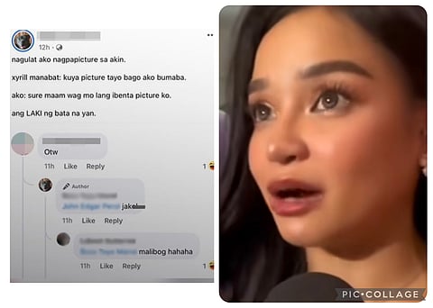 Actress Xyriel Manabat speaks over TNVS driver's remarks