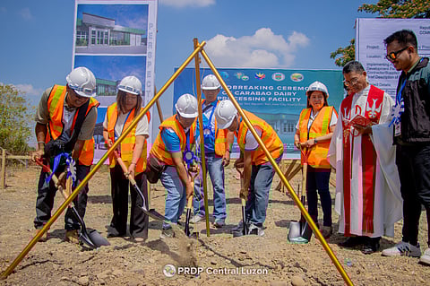 The Department of Agriculture (DA) and the Eastern Primary Multi-Purpose Cooperative (PMPC) are set to establish a carabao dairy processing facility in San Jose City, Nueva Ecia.
