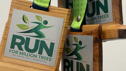 From pallets to podium: Medals crafted for million-tree run