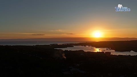 (April 09 2026) A sun set to off from Ubayon Loon Bohol, On Thursday April 9 2026, April 9, 2026, the Local Government Unit of Loon, Bohol, reported that the area is experiencing a "DANGER" level heat index. Residents are warned that the high temperature poses a high risk of heat cramps, exhaustion, and potentially heat stroke with continued exposure. The MDRRMO-Loon strongly advises everyone to stay hydrated, alert, and protected against extreme heat conditions. In case of symptoms such as dizziness, headache, or excessive sweating, seek immediate rest and medical attention if necessary. Photo/Analy Labor
