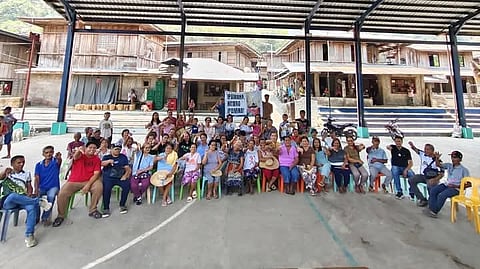 Members of the Masadiit Tribe and residents of all the nine barangays of Sal-lapadan, Abra express their rejection to the operation of Yamang Mineral Corporation in the recent Free Prior and Informed Consent (FPIC). |Aldwin Quitasol. Photo Courtesy of Sumikad, Abra.