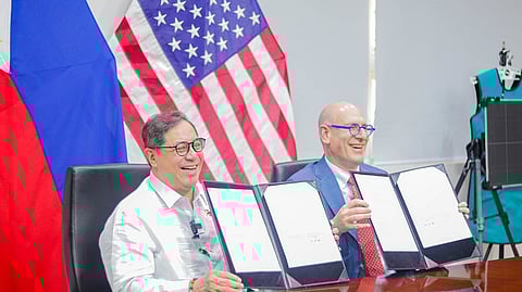 HEALTH Secretary Teodoro Herbosa and US Embassy Chargé d’Affaires Robert Ewing