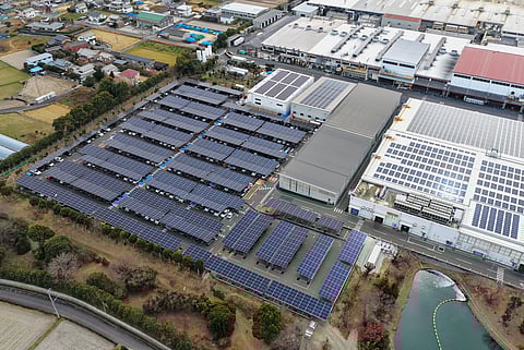 Toyota supplier commissions solar carport 
