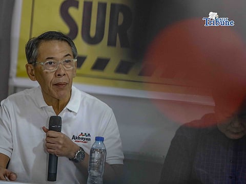 House Committee on Justice member and Akbayan Party-List Rep. Chel Diokno during a forum discussing the possible joint exploration of the Philippines and China in the West Philippine Sea on Thursday.