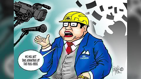 Walk your talk, Mr. Big Shot