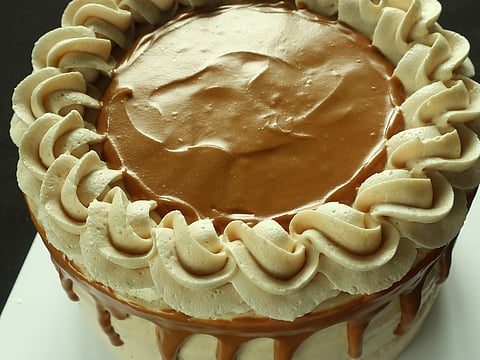 LOTUS Biscoff Cake.