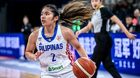 VANESSA de Jesus tries her luck in the big leagues by entering the WNBA draft. 