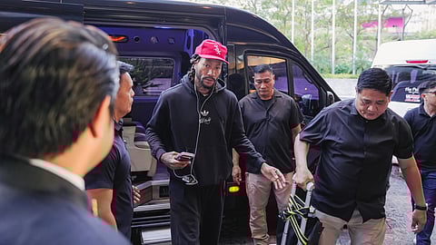 NBA star Derrick Rose returns to Manila for an ArenaPlus fan event at SM Mall of Asia, joined by Filipino athletes and celebrities in a major sports gathering.