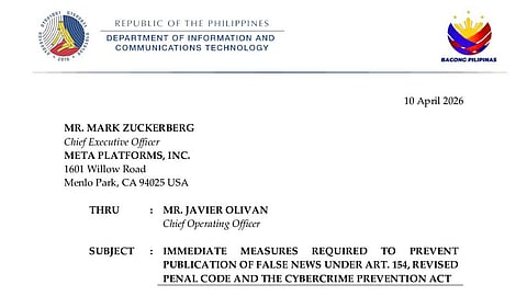 Gov’t demands Meta intervention vs oil-linked disinformation