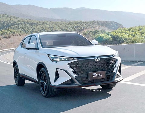 POWERING the CS35 Max is a 1.5-liter turbo engine, paired with updated styling that includes LED headlights and 18-inch wheels.