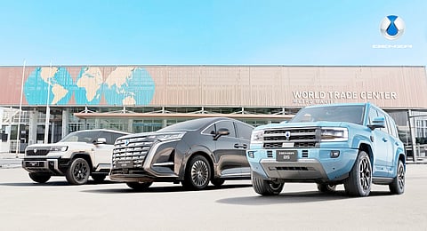 DENZA showcases its growing lineup at the Manila International Auto Show with new models on display for visitors to explore.