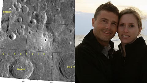 ‘I love you to the moon and back,’ an astronaut’s sweet tribute