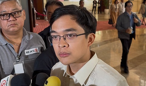 Batangas 1st District Rep. Leandro Leviste