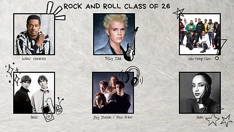 Rock Hall Class of 2026: The icons who shaped generations of sound