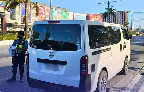 Road Rule Enforcement — A continued anti-colorum drive by the Land Transportation Office Region VI leads to the apprehension of two illegally operating vans in Iloilo City, pushing total cases to 78 since January.