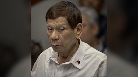 FORMER President Rodrigo Duterte