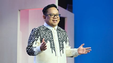 DEXTER Cuajotor speaks during the Padayon Awards 2026, highlighting the role of partnerships in delivering accessible financing solutions for Filipino families.