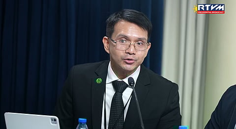 Department of Finance (DOF) Undersecretary Karlo Fermin Adriano in a press briefing on 14 April.