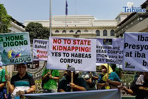 Duterte supporters oppose impeachment case vs Sara