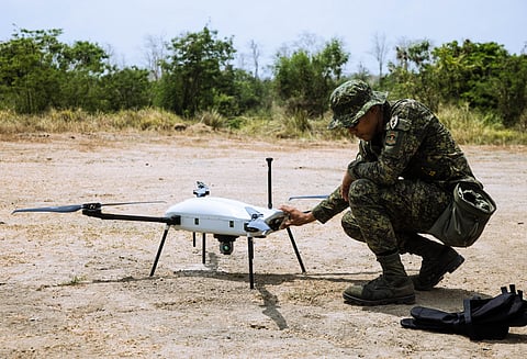 Philippine, US troops conduct drone training in Fort Magsaysay