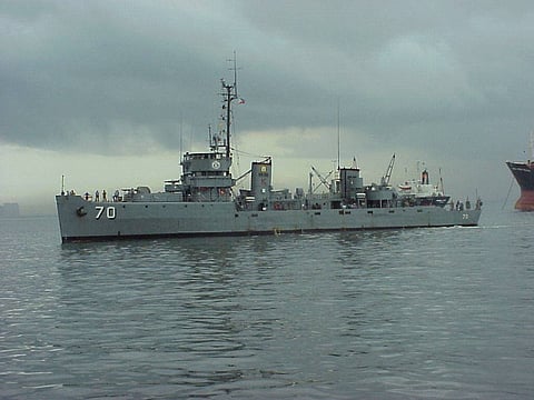 FILE Photo of BRP Quezon (PS-70). (Philippine Navy) 