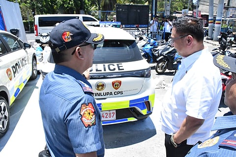 Muntinlupa deploys 8 electric patrol vehicles for police visibility, fuel savings
