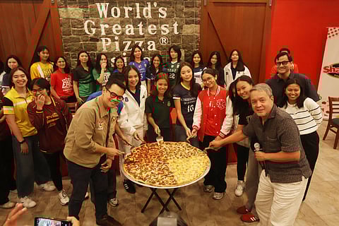 ACES president Dr. Ian Laurel and SPAVI general manager Oliver Sicam lead the presentation of competing teams who will see action in the SGVIL Rising Stars Cup that will open on 20 April at the La Salle Green Hills gymnasium in Mandaluyong City.