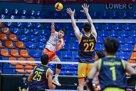 JUDE Garcia and Criss Cross are determined to go all out to secure the Spikers’ Turf Open Conference title when they battle Savouge on Friday.