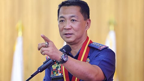 POLICE chief Police General Jose Melencio Nartatez Jr.