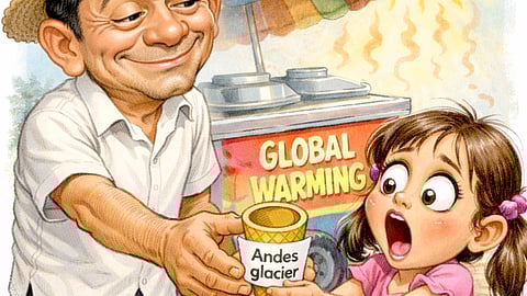 THE Cerros de la Plaza glacier was officially declared disappeared last week. 