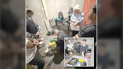 OPERATIVES from the National Capital Region Police Office display 355.25 grams of suspected shabu, valued at approximately P2.4 million, following a buy-bust operation in Barangay Rizal, Taguig City.