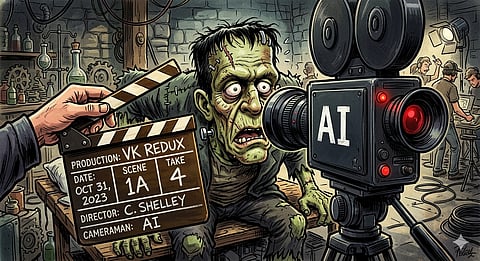 FILMMAKERS revealed they had recreated the actor using AI with the consent of his family. 