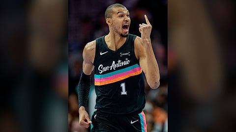 VICTOR Wembanyama is thrilled to lead the San Antonio Spurs to glory when they battle the Portland Trail Blazers in the first round of the NBA playoffs.