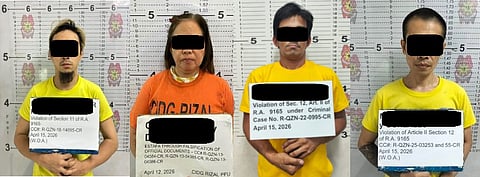 QCPD nabs 4 most wanted persons in separate operations