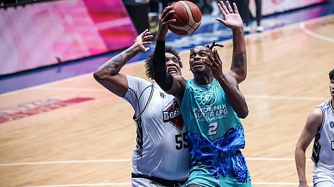 IMPORT James Dickey fires 26 points and grabs 27 rebounds as Phoenix blasted Blackwater with a 125-108 victory on Friday in the PBA Commissioner’s Cup. 