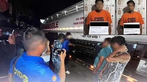 2 arrested for oil pilferage in Agusan Norte; 27 fuel-related cases filed since March 
