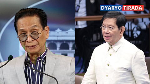 Lacson, bumuwelta sa 'pusakal' banat ni Panelo: 'huwag kang balat-sibuyas'
